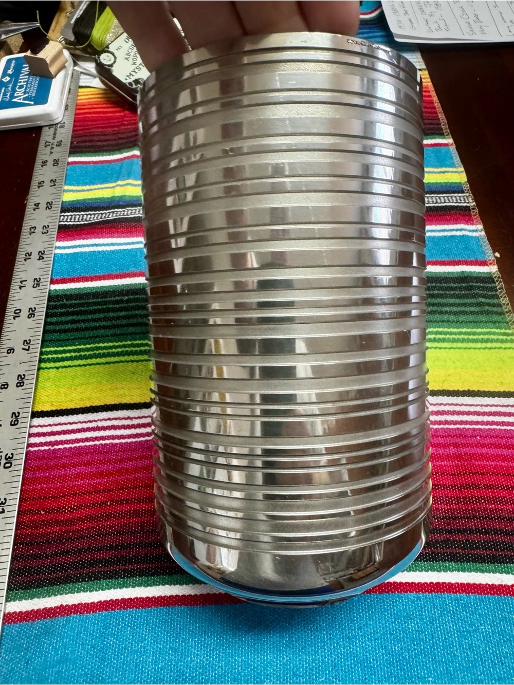 Rare vintage Royal Selangor pewter vase